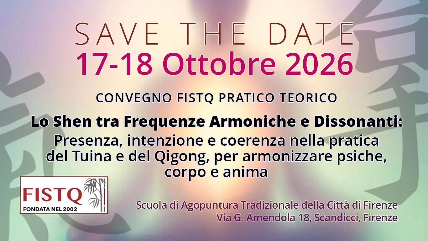 Convegno FISTQ - Save the date